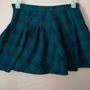 Plaid Skirt
